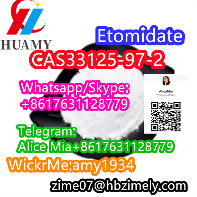 CAS33125-97-2  etomidate factory wickr:amy1934